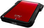 Box HDD ADATA EX500, 2,5" SATA, USB, 3.1 (AEX500U3-CRD) Czarny/Czerwony