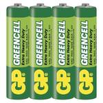 Bateria cynkowo węglowe GP Greencell AAA (R03), 4 ks (B12104)
