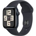Inteligentny zegarek Apple Watch SE 2023 GPS 40mm pouzdro z temně inkoustového hliníku - temně inkoustový sportovní řemínek - S/M (MR9X3QC/A)