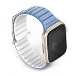 Pasek wymienny Uniq Revix Evo Reversible Magnetic na Apple Watch 38/40/41mm (UNIQ-41MM-REVEPBLUWHT) Biały/Niebieski