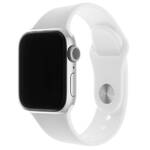 Pasek wymienny FIXED Silicone Strap na Apple Watch 42/44/45 mm (FIXSST-434-WH) Biały
