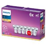 Żarówka LED Philips bodová, 4,6W, GU10, teplá bílá, 6ks (8718696586013)