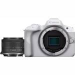 Aparat cyfrowy Canon EOS R50 + RF-S 18-45 mm IS STM (5812C013) Biały