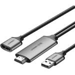 Kabel UGREEN USB/HDMI Digital AV Adapter 1,5m (50291) Szary 