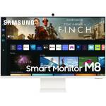 Monitor Samsung Smart Monitor M8 - Warm White (LS32BM801UUXEN)