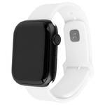 Pasek wymienny FIXED Silicone Sporty Strap na Apple Watch 42/44/45mm (FIXSST2-434-WH) Biały