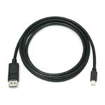 Kabel PremiumCord Mini DisplayPort / DisplayPort, M/M, 1m (kport2-01) Czarny