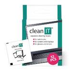 Chusteczki do czyszczenia Clean IT nawilżone, 52szt. (CL-150)