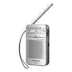 Radio Panasonic RF-P50DEG-S Kieszonkowe.  FM/AM z tunerem cyfrowym (RF-P50DEG-S) Srebrny