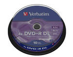 Dysk Verbatim DVD+R DualLayer, 8.5GB, 8x, 10 szt. (43666)