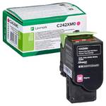 Toner Lexmark C242XM0, 3500 stran, pro C2425dw, C2535dw, MC2425adw, MC2535adwe, MC2 (C242XM0) Czerwony