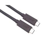 Kabel PremiumCord Thunderbolt 3, 40Gbps, USB4, 0,8m (ku4cx08bk) Czarny