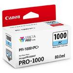 Tusz Canon PFI-1000 PC, 80 ml Foto modrá (0550C001)