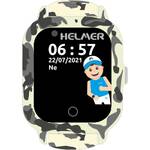 Inteligentny zegarek Helmer LK 710 dětské s GPS lokátorem (hlmlk710gy) Szare 