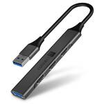 Hub USB Connect IT USB-A (1xUSB-A 3.0, 3xUSB-A 2.0) (CHU-4050-AN) Szary 