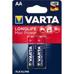Baterie alkaliczne Varta Longlife Max Power AA, LR06, blistr 2ks (4706101412)