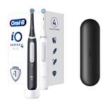 Szczoteczka do zębów Oral-B iO Series 4 Matt Black + Quite White DUO Pack