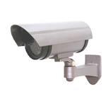 Atrapa kamery bezpieczeństwa Solight 1D40, na stěnu, LED dioda, 2x AA (1D40)