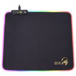 Podkładka pod mysz Genius GX-Pad 300S RGB, 32 x 27 cm (31250005400) Czarna