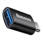 Redukcja Baseus USB-C/USB-A 3.1, OTG (ZJJQ000001) Czarna