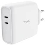 Zasilacz Trust Maxo 65 W 2xUSB-C (25381) Biały