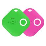 Kółko na klucze FIXED Smile s motion senzorem, DUO PACK (FIXSM-SMM-GNPN) Zielona/Różowa