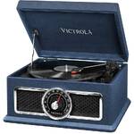 Gramofon Victrola VTA-810B, RETRO Niebieskie