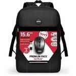 Torba dla laptopa PORT DESIGNS Bundle Premium na 14/15.6" + Wireless Mouse (501901) Czarny