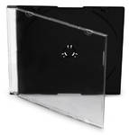 Opakowanie Cover IT pro CD, 5,2mm slim, 10Ks/bal (27036P10) Czarny