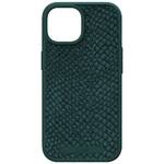 Obudowa dla telefonów komórkowych Njord Salmon Leather Magsafe na Apple iPhone 15 (NA51SL02) Zielony