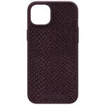 Obudowa dla telefonów komórkowych Njord Salmon Leather Magsafe na Apple iPhone 15 Plus - rust (NA52SL03)
