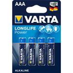 Baterie alkaliczne Varta Longlife Power AAA, LR03, blistr 4ks (4903121414)