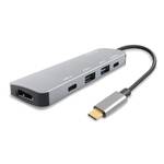 Hub USB GoGEN HDMI, DC IN (PD), OUT 1x USB-A 3.0, 1x USB-A 2.0, 1x USB-C 2.0 (USBCHUB01)