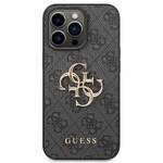Obudowa dla telefonów komórkowych Guess 4G Metal Logo na Apple iPhone 14 Pro (GUHCP14L4GMGGR) Szary 