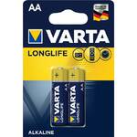 Baterie alkaliczne Varta Longlife AA, LR06, blistr 2ks (4106101412)