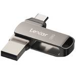 Pendrive, pamięć USB Lexar JumpDrive D400 Dual, 128GB (LJDD400128G-BNQNG) Szary 