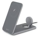 Bezprzewodowa ładowarka Epico Mag+ Foldable Charging Stand (9915111900090) Szara