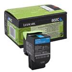 Toner Lexmark 80C20C0, 1000 stran, pro CX310dn, CX310n, CX410de, CX410 (80C20C0) Niebieski