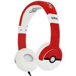 Słuchawki OTL Technologies Pokemon Red Poke ball Children's (PK0758) Czerwona