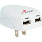 Adapter podróżny SKROSS pro USA, 2100mA, 2x USB výstup (DC10USA)