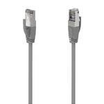 Kabel Hama síťový (RJ45), Cat5e, 3m, stíněný (200669) Szary 