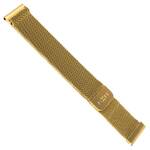 Pasek wymienny FIXED Mesh Strap s šířkou 20mm na smartwatch (FIXMEST-20MM-GD) Złoty