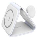 Bezprzewodowa ładowarka Epico Spello 3v1 Portable Wireless (9915101100129) Biała