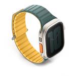 Pasek wymienny Uniq Revix Evo Reversible Magnetic na Apple Watch 42/44/45/49mm (UNIQ-49MM-REVEVGRNBYEL) Żółty/Zielony