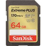 Karta pamięci SanDisk SDXC Extreme Plus 64GB UHS-I U3 (170R/80W) (SDSDXW2-064G-GNCIN)