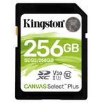Karta pamięci Kingston Canvas Select Plus SDXC 256GB UHS-I U3 (100R/85W) (SDS2/256GB)