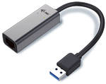 Karta sieciowa i-tec USB 3.0/RJ45 (U3METALGLAN) Szara