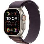 Inteligentny zegarek Apple Watch Ultra 2 GPS + Cellular, 49mm pouzdro z titanu - indigový alpský tah - M (MRET3CS/A)
