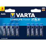 Baterie alkaliczne Varta Longlife Power AAA, LR03, blistr 8ks (4903121418)