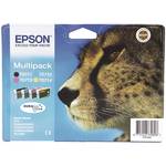 Tusz Epson T0715, 3x 6ml, 1x 7ml - originální, CMYK (C13T07154010)